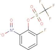 2-Fluoro-6-nitrophenyl trifluoromethanesulphonate