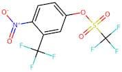 4-Nitro-3-(trifluoromethyl)phenyl trifluoromethanesulphonate