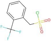 [2-(Trifluoromethyl)phenyl]methanesulphonyl chloride