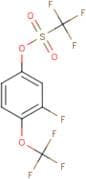 3-Fluoro-4-(trifluoromethoxy)phenyl trifluoromethanesulphonate