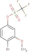4-Bromo-3-methoxyphenyl trifluoromethanesulphonate