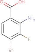 2-Amino-4-bromo-3-fluorobenzoic acid