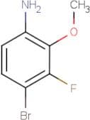 4-Bromo-3-fluoro-2-methoxyaniline