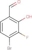 4-Bromo-3-fluoro-2-hydroxybenzaldehyde