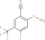 4-Fluoro-2-methoxy-5-(trifluoromethyl)benzonitrile