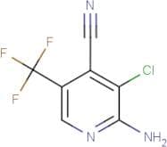 2-Amino-3-chloro-5-(trifluoromethyl)isonicotinonitrile
