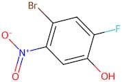 4-Bromo-2-fluoro-5-nitrophenol