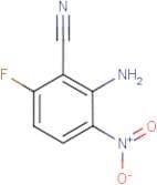 2-Amino-6-fluoro-3-nitrobenzonitrile