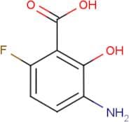 3-Amino-6-fluoro-2-hydroxybenzoic acid