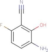 3-Amino-6-fluoro-2-hydroxybenzonitrile