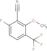 6-Fluoro-2-methoxy-3-(trifluoromethyl)benzonitrile