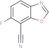 6-Fluoro-1,3-benzoxazole-7-carbonitrile