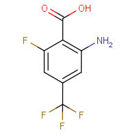 2-Amino-6-fluoro-4-(trifluoromethyl)benzoic acid
