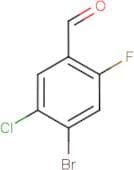 4-Bromo-5-chloro-2-fluorobenzaldehyde