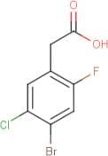 4-Bromo-5-chloro-2-fluorophenylacetic acid