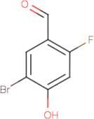 5-Bromo-2-fluoro-4-hydroxybenzaldehyde
