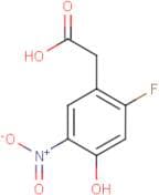 2-Fluoro-4-hydroxy-5-nitrophenylacetic acid