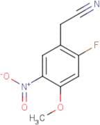 2-Fluoro-4-methoxy-5-nitrophenylacetonitrile