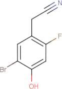 5-Bromo-2-fluoro-4-hydroxyphenylacetonitrile