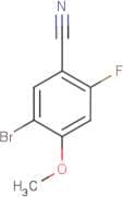 5-Bromo-2-fluoro-4-methoxybenzonitrile