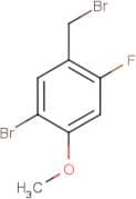 5-Bromo-2-fluoro-4-methoxybenzyl bromide