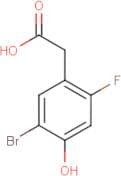 5-Bromo-2-fluoro-4-hydroxyphenylacetic acid