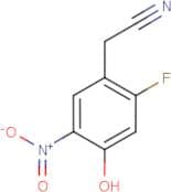 2-Fluoro-4-hydroxy-5-nitrophenylacetonitrile