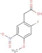 2-Fluoro-4-methoxy-5-nitrophenylacetic acid