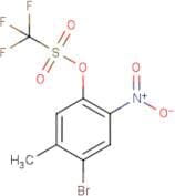 4-Bromo-5-methyl-2-nitrophenyl trifluoromethanesulphonate