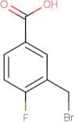 3-(Bromomethyl)-4-fluorobenzoic acid