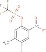 4-Iodo-5-methyl-2-nitrophenyl trifluoromethanesulphonate