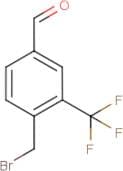4-(Bromomethyl)-3-(trifluoromethyl)benzaldehyde