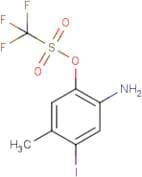 2-Amino-4-iodo-5-methylphenyl trifluoromethanesulphonate