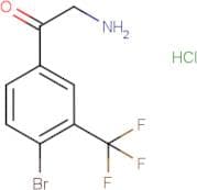 4-Bromo-3-(trifluoromethyl)phenacylamine hydrochloride