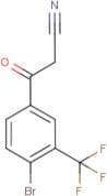 4-Bromo-3-(trifluoromethyl)benzoylacetonitrile