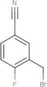 3-(Bromomethyl)-4-fluorobenzonitrile