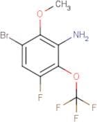 2-Amino-6-bromo-4-fluoro-3-(trifluoromethoxy)anisole