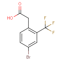 4-Bromo-2-(trifluoromethyl)phenylacetic acid