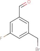3-(Bromomethyl)-5-fluorobenzaldehyde