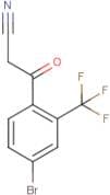 4-Bromo-2-(trifluoromethyl)benzoylacetonitrile