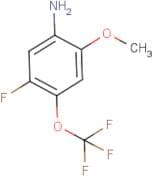 5-Fluoro-2-methoxy-4-(trifluoromethoxy)aniline