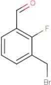 3-(Bromomethyl)-2-fluorobenzaldehyde