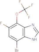 7-Bromo-5-fluoro-4-(trifluoromethoxy)-1H-benzimidazole