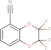 2,2,3,3-Tetrafluoro-1,4-benzodioxane-5- carbonitrile