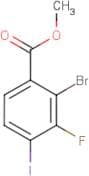 Methyl 2-bromo-3-fluoro-4-iodobenzoate