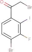 4-Bromo-3-fluoro-2-iodophenacyl bromide