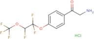 4-[1,1,2-Trifluoro-2-(trifluoromethoxy)ethoxy]phenacylamine hydrochloride