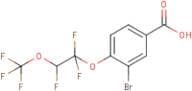 3-Bromo-4-[1,1,2-trifluoro-2-(trifluoromethoxy)ethoxy]benzoic acid