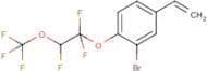 3-Bromo-4-[1,1,2-trifluoro-2-(trifluoromethoxy)ethoxy]styrene