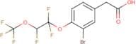 3-Bromo-4-[1,1,2-trifluoro-2-(trifluoromethoxy)ethoxy]phenylacetic acid